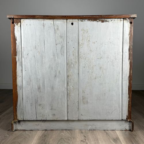 ANTIQUE 20TH CENTURY FINE QUALITY WALNUT CHEST OF DRAWERS - ADDITIONAL PHOTO 4