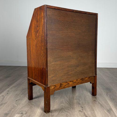 ANTIQUE 20TH CENTURY BUREAU IN OAK - ADDITIONAL PHOTO 4