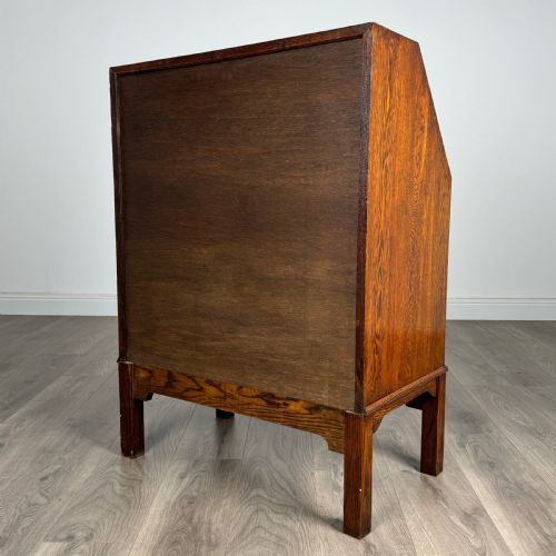 ANTIQUE 20TH CENTURY BUREAU IN OAK - ADDITIONAL PHOTO 6