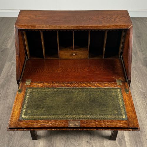 ANTIQUE 20TH CENTURY BUREAU IN OAK - ADDITIONAL PHOTO 10