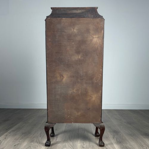 ANTIQUE 20TH CENTURY DISPLAY CABINET IN MAHOGANY - ADDITIONAL PHOTO 5