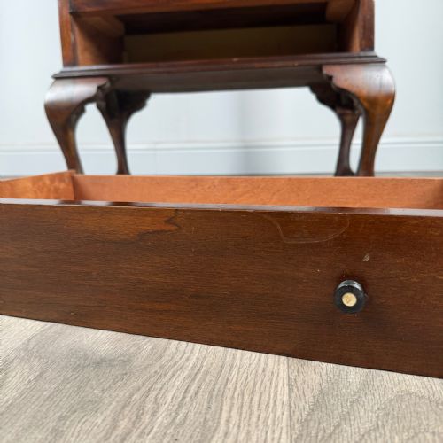 ANTIQUE 20TH CENTURY DISPLAY CABINET IN MAHOGANY - ADDITIONAL PHOTO 11