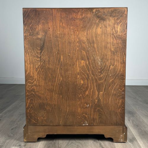 ANTIQUE 20TH CENTURY JACOBEAN STYLE BUREAU IN OAK - ADDITIONAL PHOTO 5