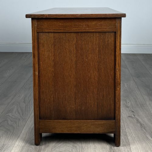 ANTIQUE 20TH CENTURY BLANKET BOX IN OAK - ADDITIONAL PHOTO 2