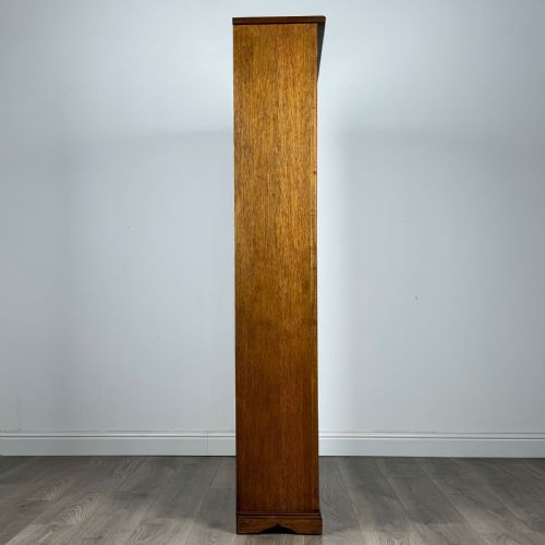 ANTIQUE 20TH CENTURY OPEN BOOKCASE IN OAK - ADDITIONAL PHOTO 6