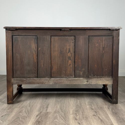 ANTIQUE 20TH CENTURY GOOD QUALITY SIDEBOARD IN OAK - ADDITIONAL PHOTO 5