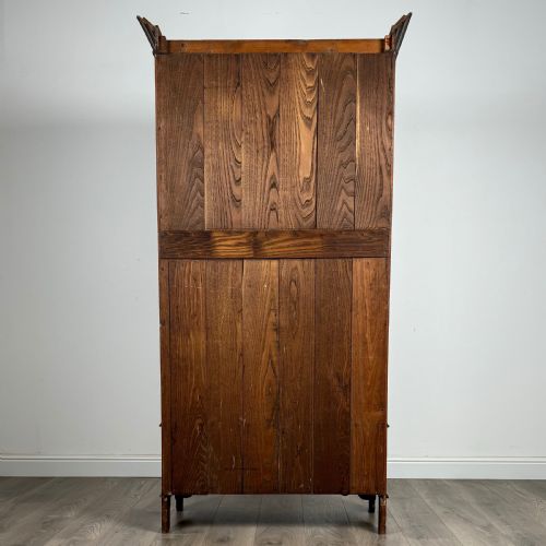 ANTIQUE 20TH CENTURY GOOD QUALITY WARDROBE IN OAK - ADDITIONAL PHOTO 5