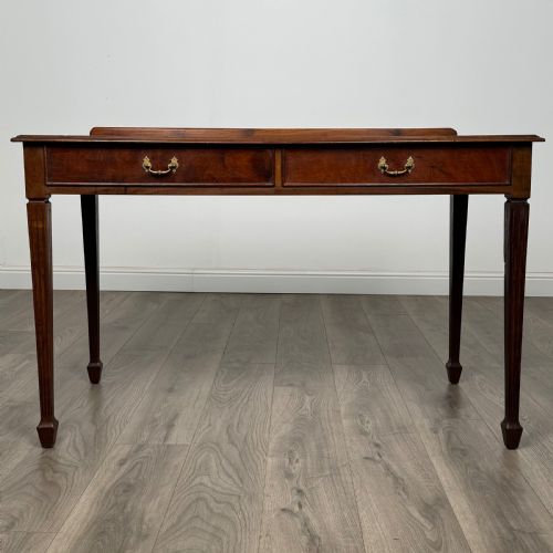 antique 20th century inlaid writing table - CATEGORY: ANTIQUE TABLES - DATED EDWARDIAN