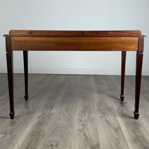 ANTIQUE 20TH CENTURY INLAID WRITING TABLE - ADDITIONAL PHOTO 4