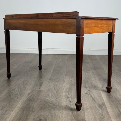 ANTIQUE 20TH CENTURY INLAID WRITING TABLE - ADDITIONAL PHOTO 5