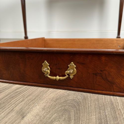 ANTIQUE 20TH CENTURY INLAID WRITING TABLE - ADDITIONAL PHOTO 10