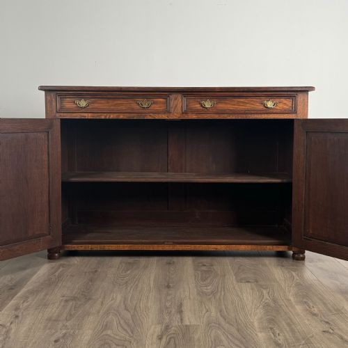 ANTIQUE 20TH CENTURY SIDEBOARD IN OAK - ADDITIONAL PHOTO 1