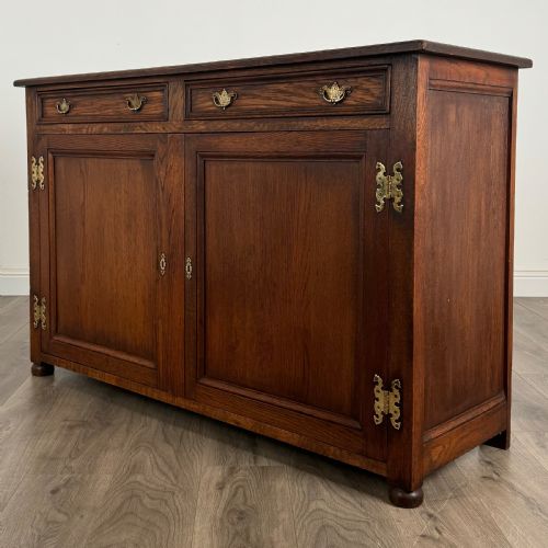 ANTIQUE 20TH CENTURY SIDEBOARD IN OAK - ADDITIONAL PHOTO 2