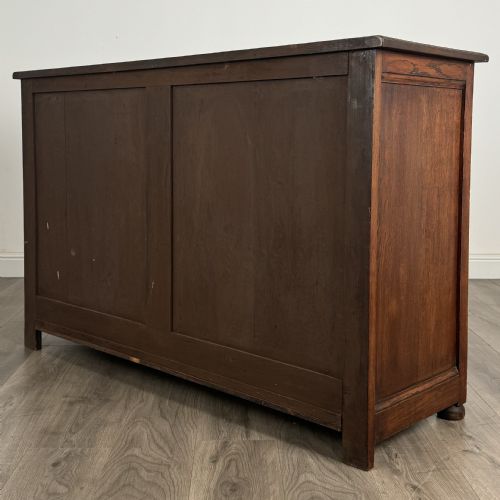 ANTIQUE 20TH CENTURY SIDEBOARD IN OAK - ADDITIONAL PHOTO 6