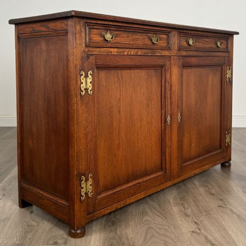 ANTIQUE 20TH CENTURY SIDEBOARD IN OAK - ADDITIONAL PHOTO 8