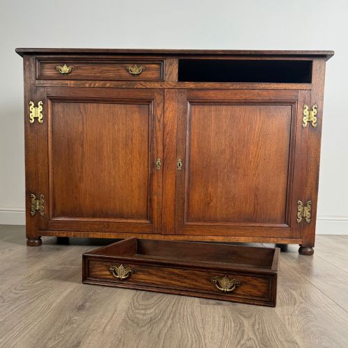 ANTIQUE 20TH CENTURY SIDEBOARD IN OAK - ADDITIONAL PHOTO 10
