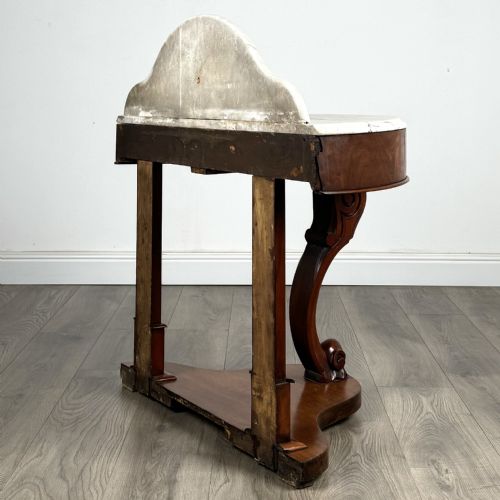 ANTIQUE 19TH CENTURY MARBLE TOP WASHSTAND - ADDITIONAL PHOTO 5