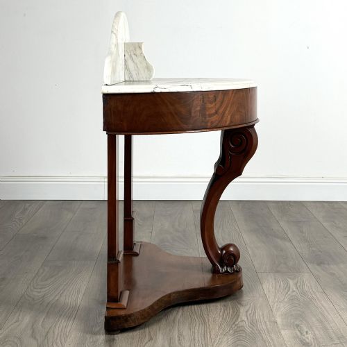 ANTIQUE 19TH CENTURY MARBLE TOP WASHSTAND - ADDITIONAL PHOTO 6