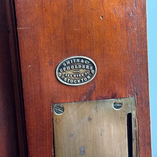 ANTIQUE 19TH CENTURY LARGE WARDROBE OF FINE QUALITY IN SATIN BIRCH - ADDITIONAL PHOTO 10