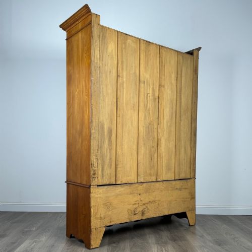 ANTIQUE LARGE 20TH CENTURY WARDROBE IN OAK - ADDITIONAL PHOTO 4
