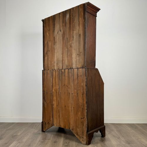 ANTIQUE 18TH CENTURY BUREAU BOOKCASE IN OAK - ADDITIONAL PHOTO 6