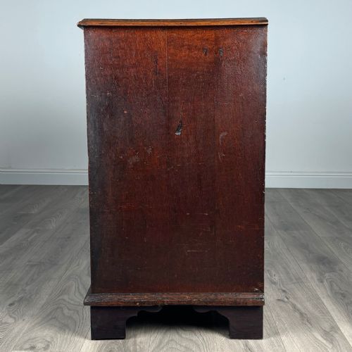 ANTIQUE 18TH CENTURY OAK CHEST OF DRAWERS - ADDITIONAL PHOTO 2