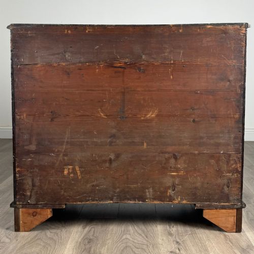 ANTIQUE 18TH CENTURY OAK CHEST OF DRAWERS - ADDITIONAL PHOTO 5