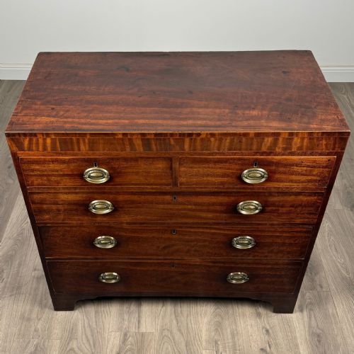 ANTIQUE 18TH CENTURY CHEST OF DRAWERS IN MAHOGANY - ADDITIONAL PHOTO 8
