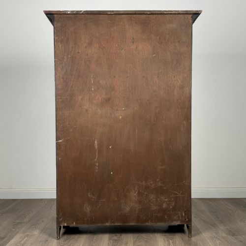 ANTIQUE 20TH CENTURY OPEN BOOKCASE IN OAK - ADDITIONAL PHOTO 4