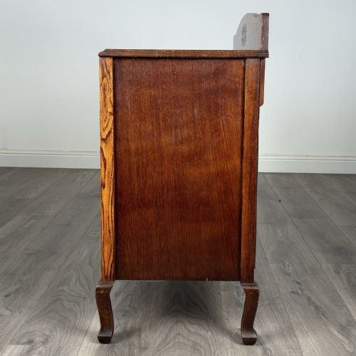 ANTIQUE 20TH CENTURY CHEST OF DRAWERS IN OAK - ADDITIONAL PHOTO 2
