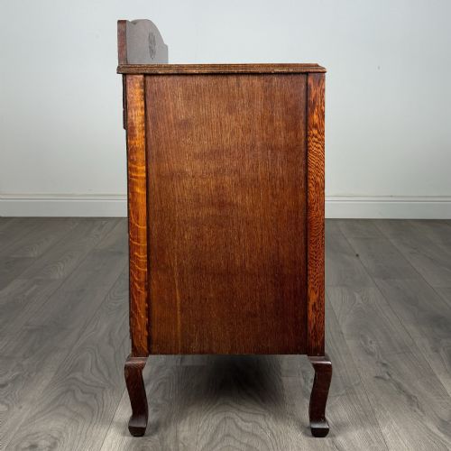 ANTIQUE 20TH CENTURY CHEST OF DRAWERS IN OAK - ADDITIONAL PHOTO 6