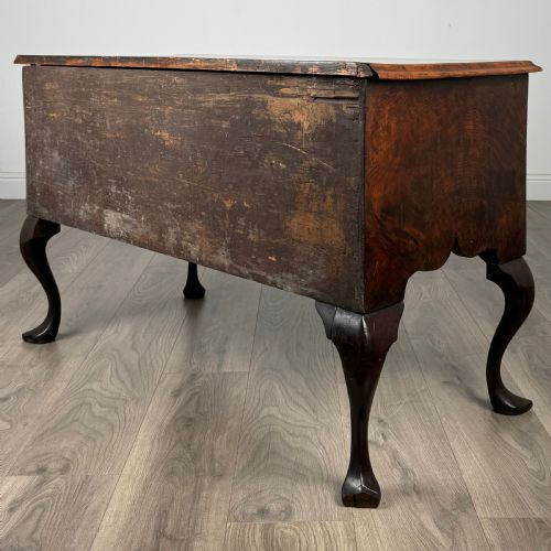 fig 5. Antique 17th Century Queen Anne Desk In Walnut
