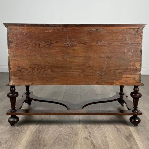 ANTIQUE 17TH CENTURY WILLIAM AND MARY CHEST OF DRAWERS IN WALNUT - ADDITIONAL PHOTO 5