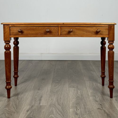 antique 19th century writing table side table in mahogany - CATEGORY: ANTIQUE TABLES - DATED VICTORIAN