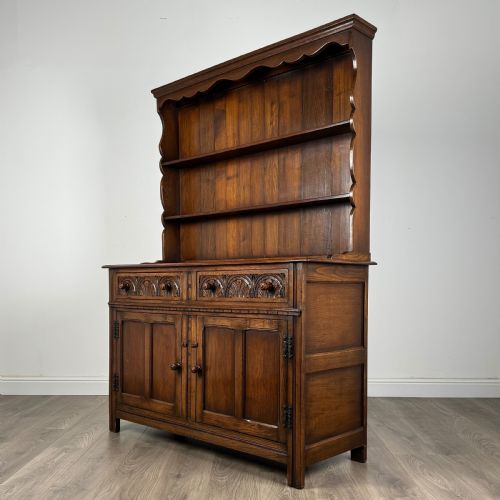 ANTIQUE 20TH CENTURY DRESSER IN OAK - ADDITIONAL PHOTO 2