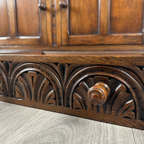 ANTIQUE 20TH CENTURY DRESSER IN OAK - ADDITIONAL PHOTO 11