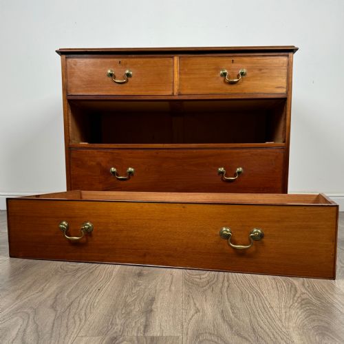 ANTIQUE 19TH CENTURY CHEST OF DRAWERS IN MAHOGANY - ADDITIONAL PHOTO 10
