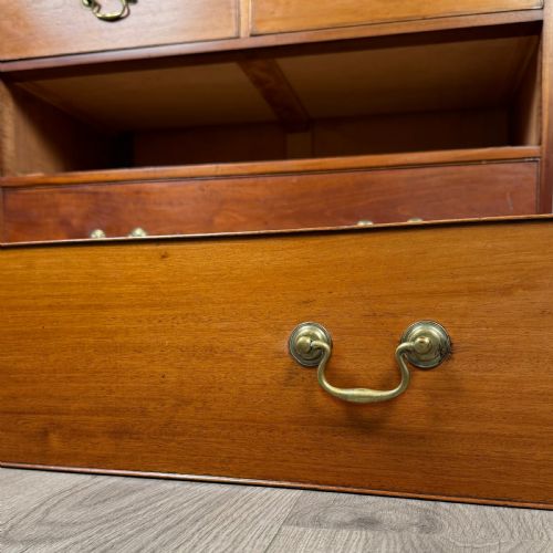ANTIQUE 19TH CENTURY CHEST OF DRAWERS IN MAHOGANY - ADDITIONAL PHOTO 11