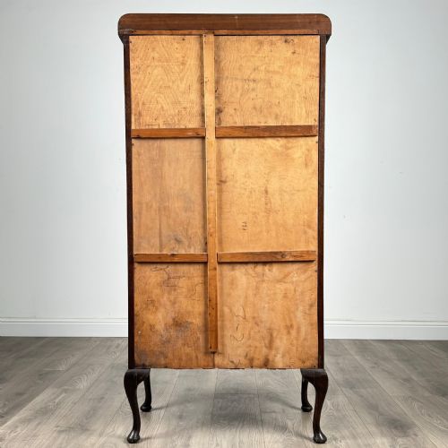 ANTIQUE 20TH CENTURY DISPLAY CABINET IN OAK - ADDITIONAL PHOTO 5