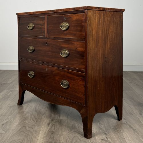 ANTIQUE 18TH CENTURY SMALL CHEST OF DRAWERS IN MAHOGANY - ADDITIONAL PHOTO 1