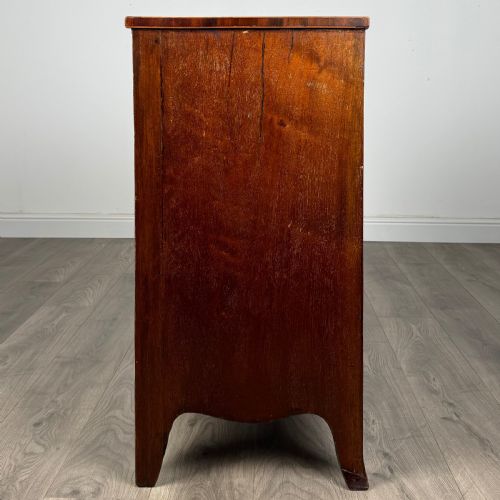 ANTIQUE 18TH CENTURY SMALL CHEST OF DRAWERS IN MAHOGANY - ADDITIONAL PHOTO 8