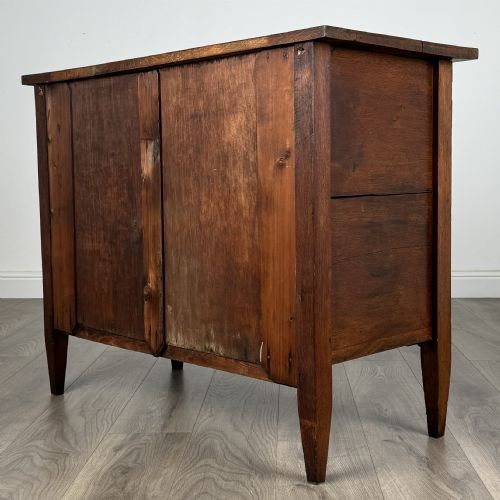 ANTIQUE 20TH CENTURY INLAID CHEST OF DRAWERS IN OAK - ADDITIONAL PHOTO 5