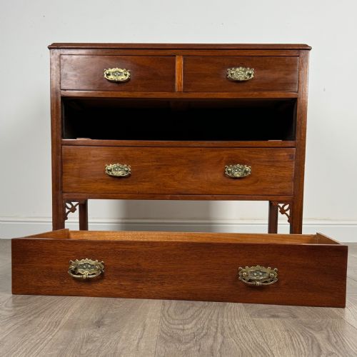 ANTIQUE 20TH CENTURY CHEST OF DRAWERS IN WALNUT - ADDITIONAL PHOTO 10