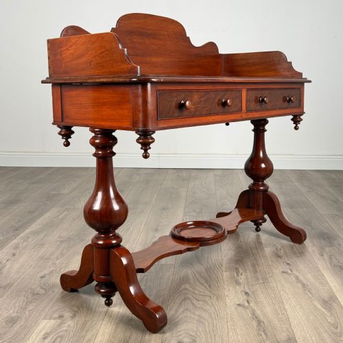 ANTIQUE 19TH CENTURY WASHSTAND IN MAHOGANY - ADDITIONAL PHOTO 8
