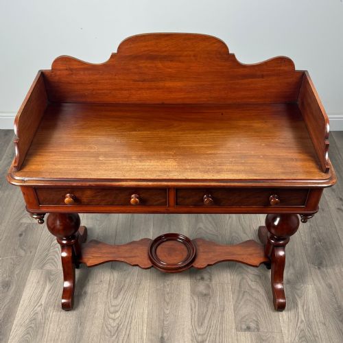 ANTIQUE 19TH CENTURY WASHSTAND IN MAHOGANY - ADDITIONAL PHOTO 9