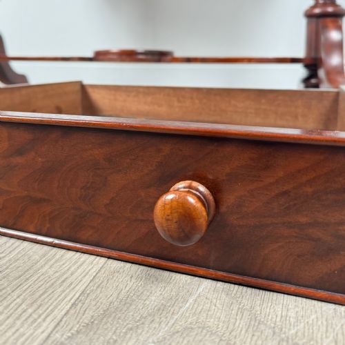 ANTIQUE 19TH CENTURY WASHSTAND IN MAHOGANY - ADDITIONAL PHOTO 10