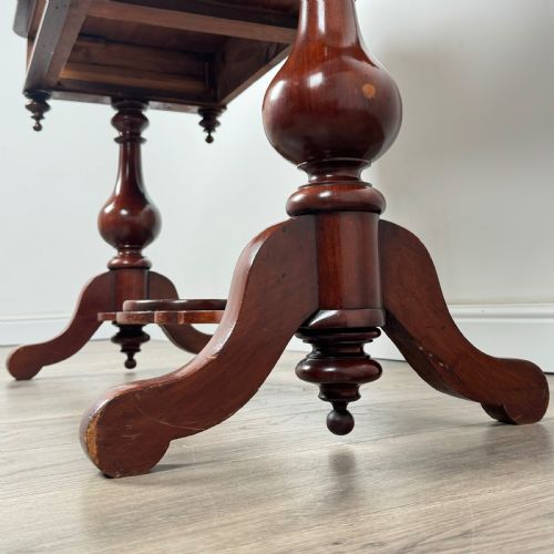 ANTIQUE 19TH CENTURY WASHSTAND IN MAHOGANY - ADDITIONAL PHOTO 11