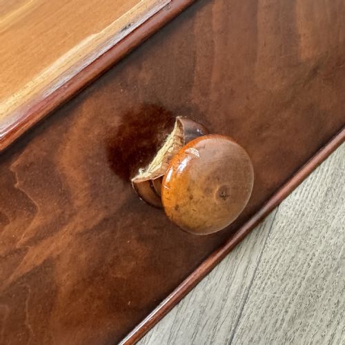ANTIQUE 19TH CENTURY WASHSTAND IN MAHOGANY - ADDITIONAL PHOTO 12