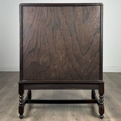 ANTIQUE 20TH CENTURY BUREAU IN OAK - ADDITIONAL PHOTO 7