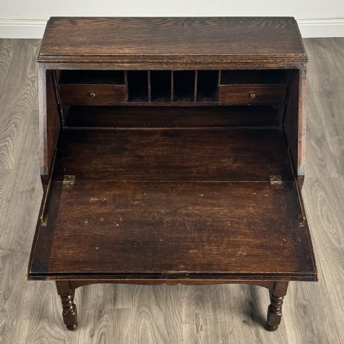 ANTIQUE 20TH CENTURY BUREAU IN OAK - ADDITIONAL PHOTO 12